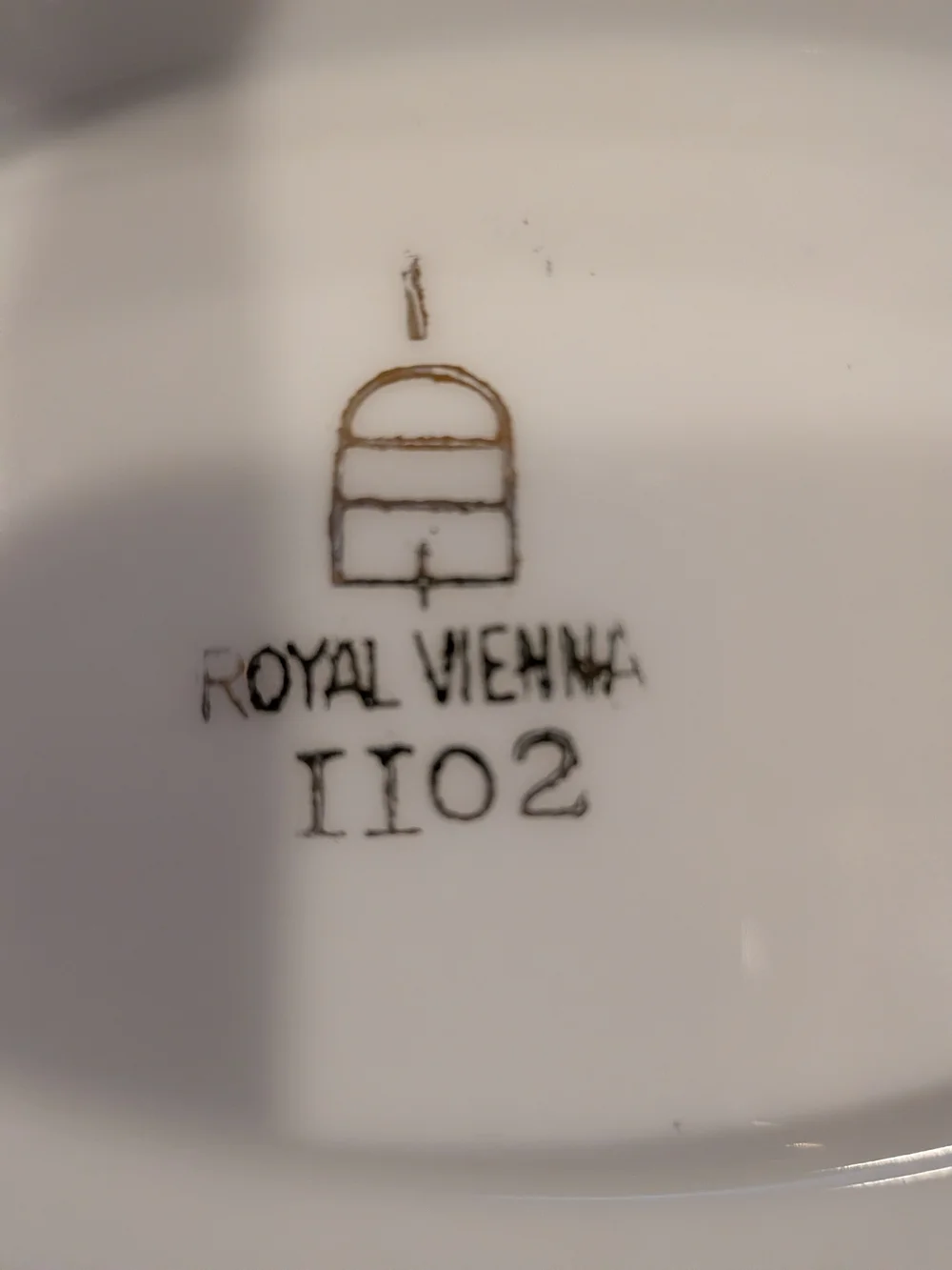 Royal Vienna Porcelain Dish Hand Painted Vintage 1940s Antique Austria 10